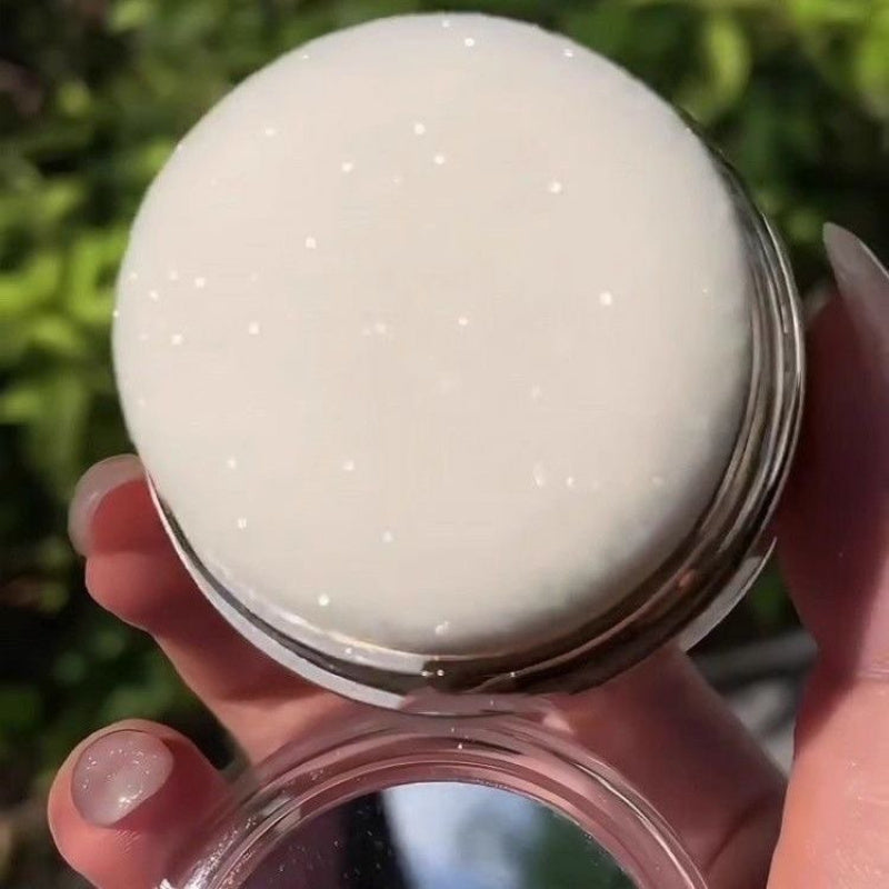 Sparkling Fairy Magic Dust, Pink Bridal Wedding Highlighter, Round Shape Body Flash Powder, Skin Tone Clavicle Disco Jumping Racket, Ideal for Arts & Performance
